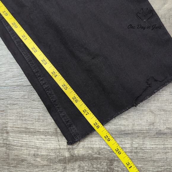 Old Navy Power Straight High Rise Jeans Size 24 Plus - Picture 5 of 6